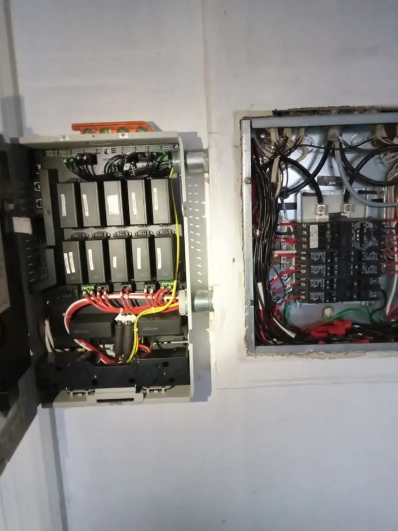 Electrical panel upgrade completed for Carbon Monoxide Detector Installation in Fallowfield